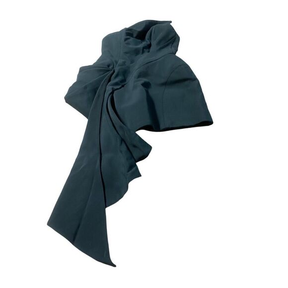 MUGLER Strapless Mini Dress in Dark Green Size 36 Small 2-4 US $2,420 (11-12) - Picture 13 of 14